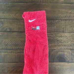Nike Red Quarterback Towel Velcro
